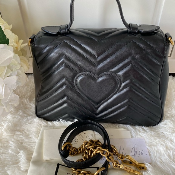 ❌Sold❌Gucci Small GG Marmont Top Handle.❤️ - Picture 2 of 8